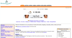 Desktop Screenshot of beautycare.com