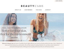 Tablet Screenshot of beautycare.co.nz